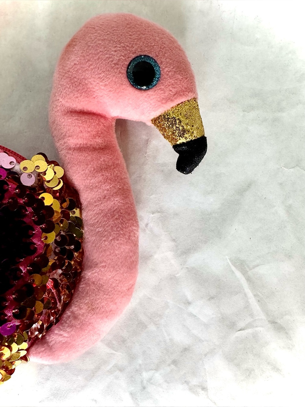 TY Pink Flamingo Change Purse - Picture 3 of 16